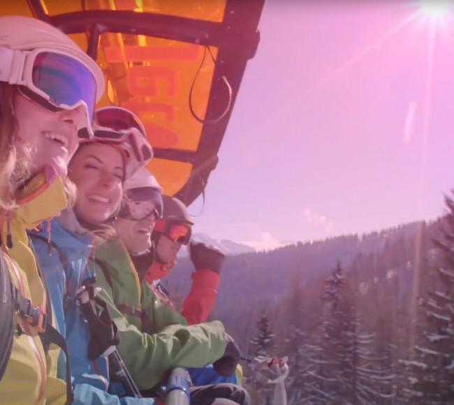 Video ➽ Ski, Schnee & Spaß im Snow Space Salzburg