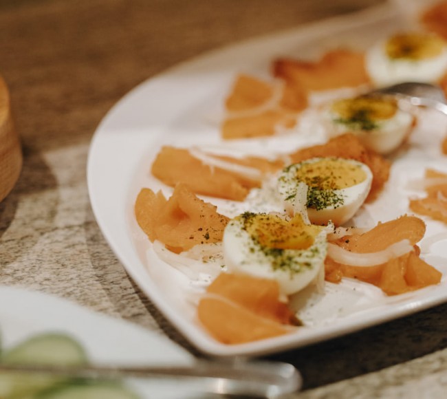 Frische Produkte beim Frühstück im 3 Sterne Hotel Garni Tannenhof