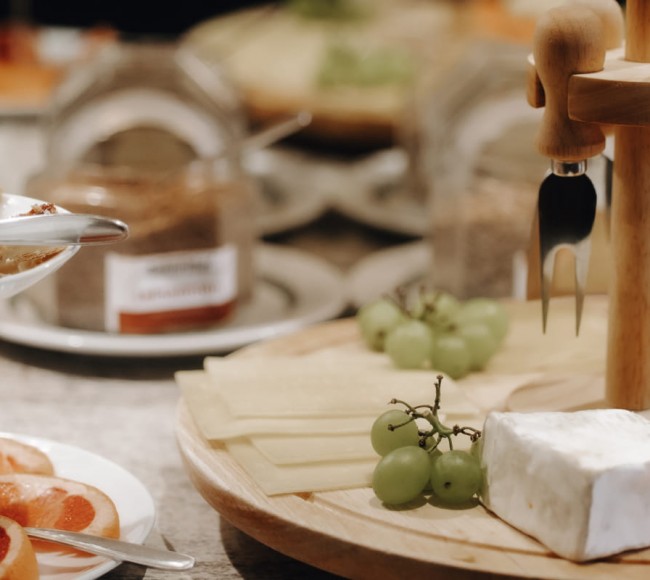 Frühstück im Hotel Garni Tannenhof