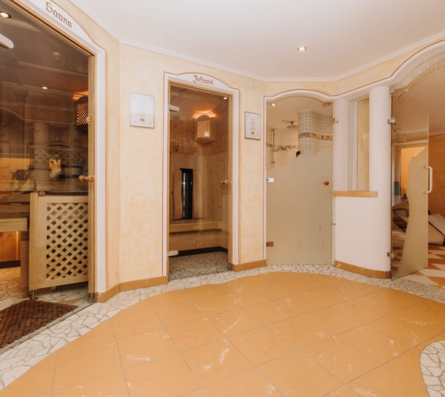 Saunabereich im 3 Sterne Hotel in Flachau