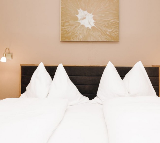 Gemütliche Betten zum Träumen im Hotel Tannenhof 