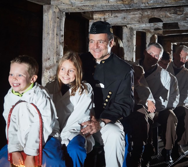 Salzwelten Hallein - nur 50 km von uns entfernt