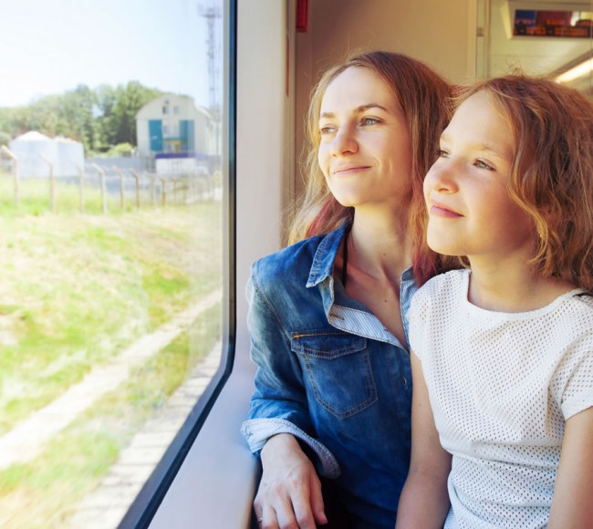 Anreise bequem mit Zug und Bus möglich