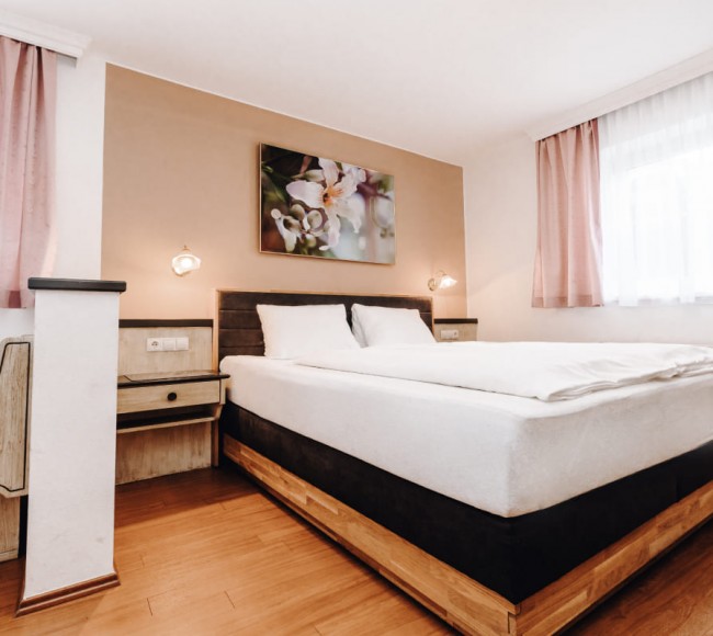 Urlaub im Appartement Typ B im Hotel Garni Tannenhof in Flachau